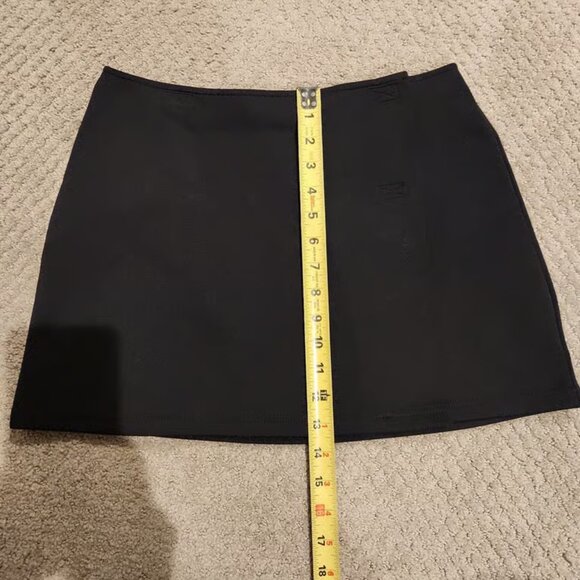 NEW / VINTAGE Express black mini skirt. BENEFITS RESCUE DOGS - Picture 4 of 6